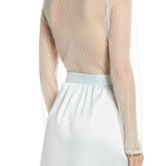 FLORA NIKROOZ Bridal Robe-Sea Glass--Sz M (NWT) - Picture 2 of 12